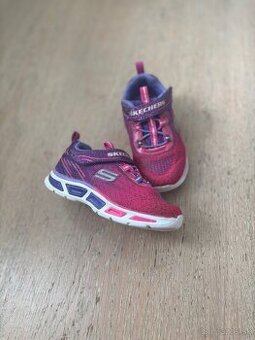 Blikajuce tenisky Skechers velkost 24 ruzove