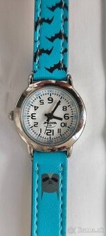 🦇 Detské hodinky BT Bentime – Batman, tyrkysové ⌚