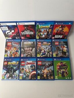 predám hry na ps4 a ps5