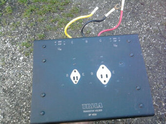 "TESLA" TRANSISTOR HOLDER BP-4550 (Made in Czechoslovakia)