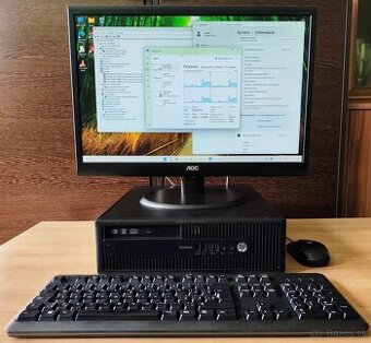 ✔️ Komplet počítač 4x3,8GHz +16GB ram+ 500SSD + LCD + zaruka