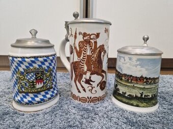 Keramicke krigle na pivo