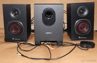 Reproduktory Genesis Helium 200 + subwoofer Logitech Z313
