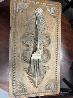 Servírovacia strieborná vidlička