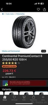 Continental PremiumContact 6 255/50 R20 DOT 2323 - 1