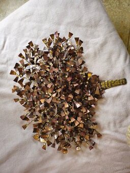 Strom kovova dekorácia na stenu