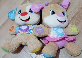 Plysaky hrajuci, Fisher price