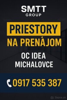 Obchodné priestory 28m2, 40m2, 65m2