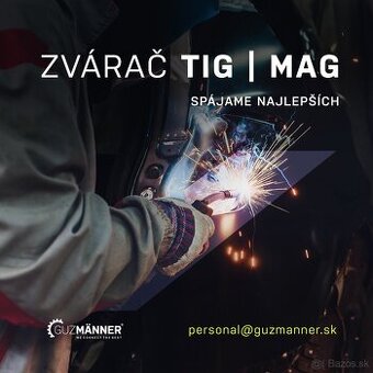ZVÁRAČ MAG-TIG | NEMECKO - BAYERN, GUZMÄNNER s.r.o.