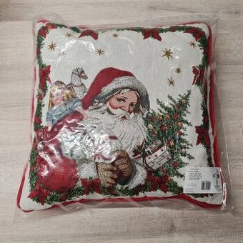 Gobelínový vankúš Toy's Fantasy 2024, Santa, 45 x 45 cm