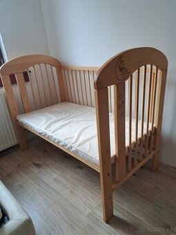 detska postieľka drevená