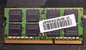 Predám Pamäť Samsung SODIM 8GB DDR3 do notebooku