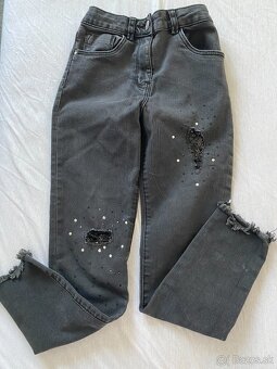 Dievčenské rifle 134cm