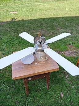 Lampa s ventilátorom