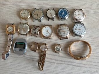 Staré hodinky sada
