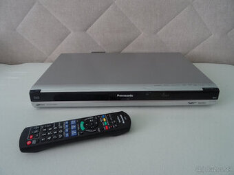 DVD a HDD rekordér Panasonic DMR-EX84-DVB-C tuner,USB,160 GB