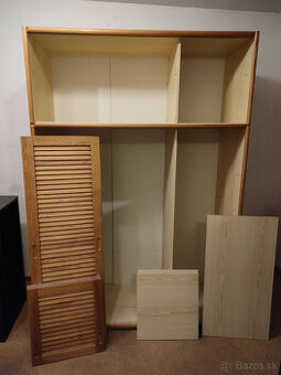 Skriňa s posuvnými dverami 220x150x60 cm
