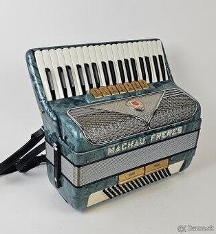 Akordeon harmonika MACHAU FRERES 80 bas, brutallny vzuk