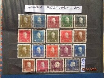 Poštové známky - 15 rôznych sérií - 15 foto