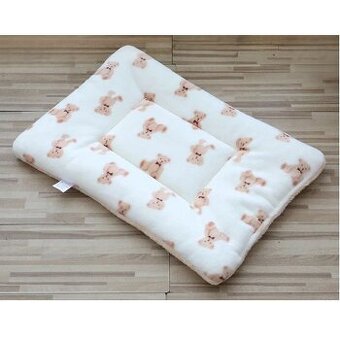 Pelech podložka - plyšová, obojstranná 2 farby