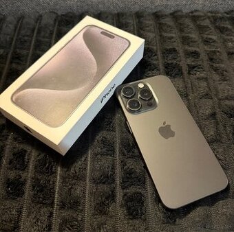 iPhone 15 Pro, Black Titanium