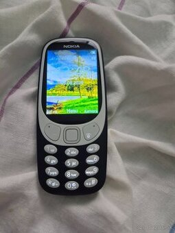 Nokia 3310 2017 dual.sim modrá v dobrom stave plne funkčný s