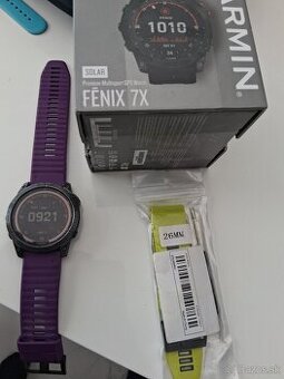 Garmin fenix 7x solar