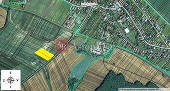 Investičné stavebné pozemky: 4.888m2, 5.517m2 alebo 10.405m2