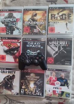 Predám hry na PS3