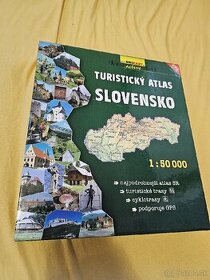Predám turistický atlas Slovenska 1:50 000 - 1