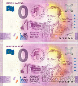 Predám 0 € bankovky od 3,50 rok 2020