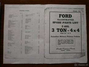 Vojenský Ford F-60L 1942 - 1