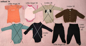 Lindex, Little Angel 74 /2ks za cenu jedneho/