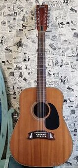 80' VINTAGE RARE FENDER / 12 STRUNOVÁ GITARA + PUZDRO