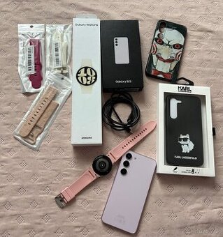 Samsung S 23 256GB hodinky Samsung Watch 6