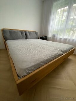 Manželska postel - masívne drevo