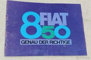 Predam katalog FIAT 850 original 80.roky