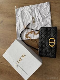 Dior Caro Large čierno-zlatá