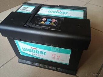 Autobateria 12V 62Ah 540A
