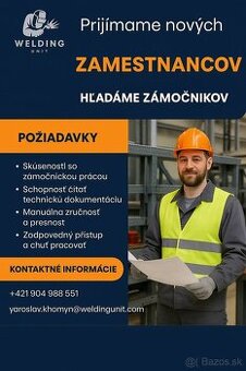 Zámočník s praxou – hľadáme práve teba