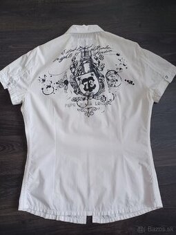 Pepe Jeans kosela polo tricko biela ORIGINAL
