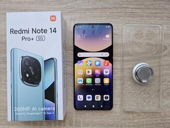 Xiaomi Redmi Note 14 Pro+ 5G 12GB/512GB Black,top,zaruka