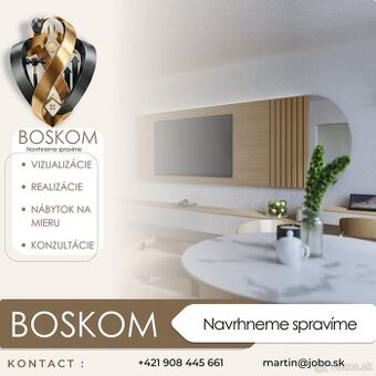 Boskom | Návrhy | Nábytok | Prerábky (Aj samostatne)