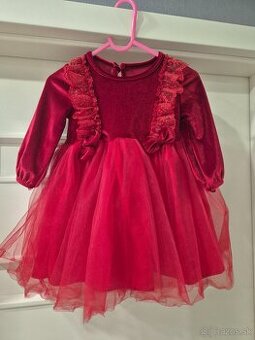 Slavnostne saty - cervene