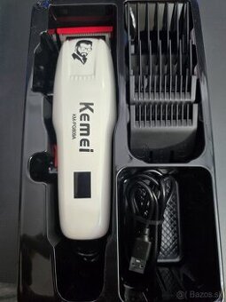 ZASTRIHÁVAČ VLASOV 4 NÁSTAVCE HOLIACI STROJČEK LCD Nový