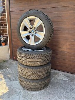 BMW R17 originál zimná sada kolies, pneumatiky 225/55
