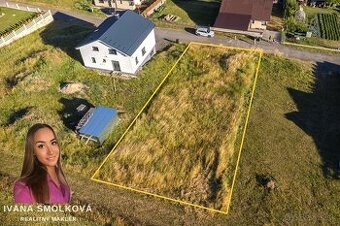 SLNEČNÝ stavebný pozemok Vlková - časť Levkovce 628 m² - 1
