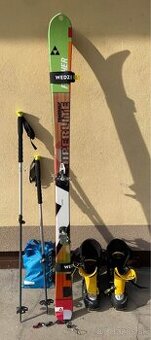 Ski alpy set lyže 170cm lyžiarky 44