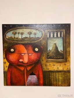 Predám obraz od Fera Liptáka s názvom Kumšthisterik