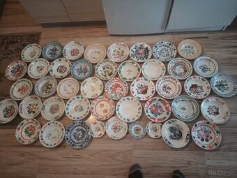 Predám zbierku starožitných šáliek a tanierov